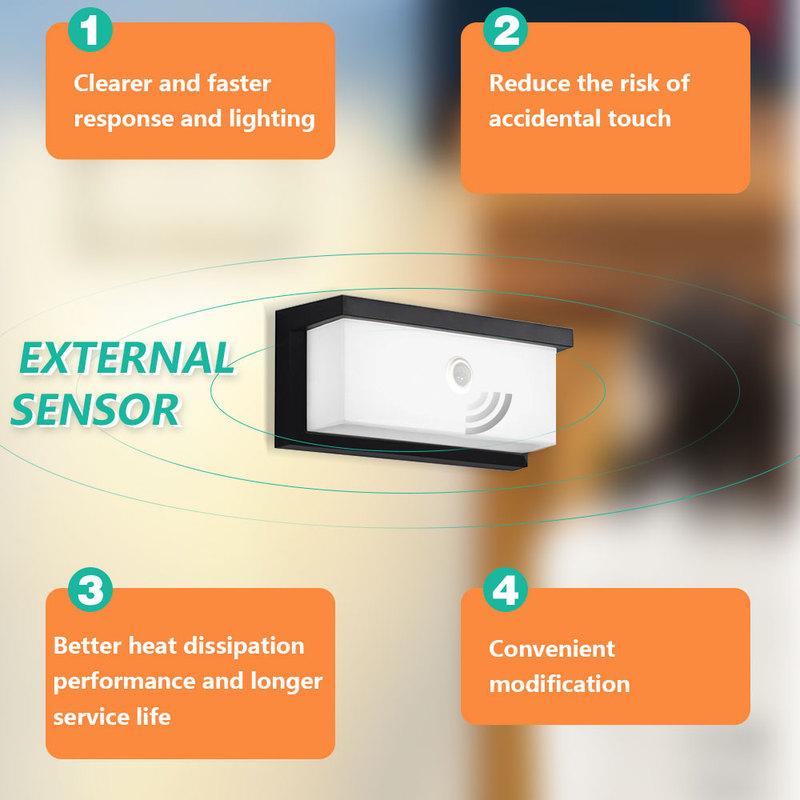 Led Wall Lights PIR Motion Sensor Outdoor Lamps Waterproof AC85-265V 16/30W Wall Lights Garden Porch Balcony For Home Accessorie