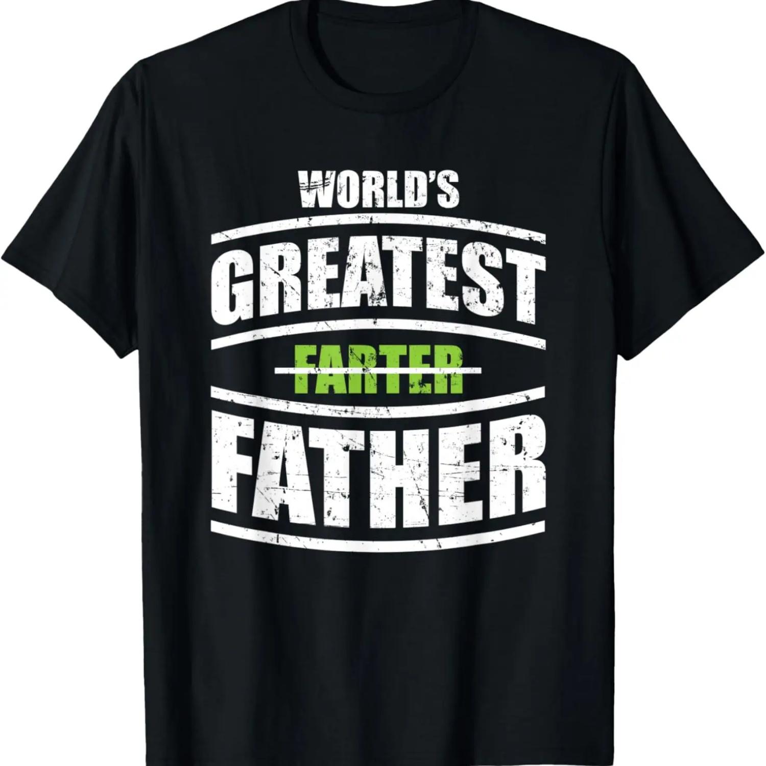 

Funny Dad World s Greatest Farter Father T-Shirt XXXXXL чёрный