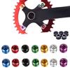 5 Pcs MTB Bicycle Chainwheel Screws Cycling Chainring Wheel Bolt Alloy 7075 Single/double Road Bike Disc Screws for Crankset Parts