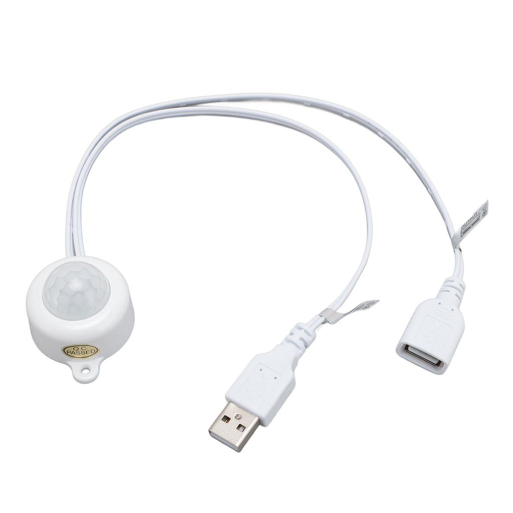 PIR Motion Activated Sensor USB Interface Plug and Play 5V To 24V Infrared Sensor Controller for Light Control