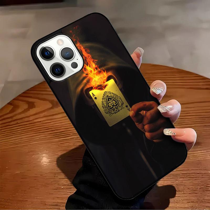 

Mystery Poker Card Phone Case For iPhone 17 Air 16 15 14 13 12 11 Pro Max Max Plus Bumper Case Cover iPhone 13pro max