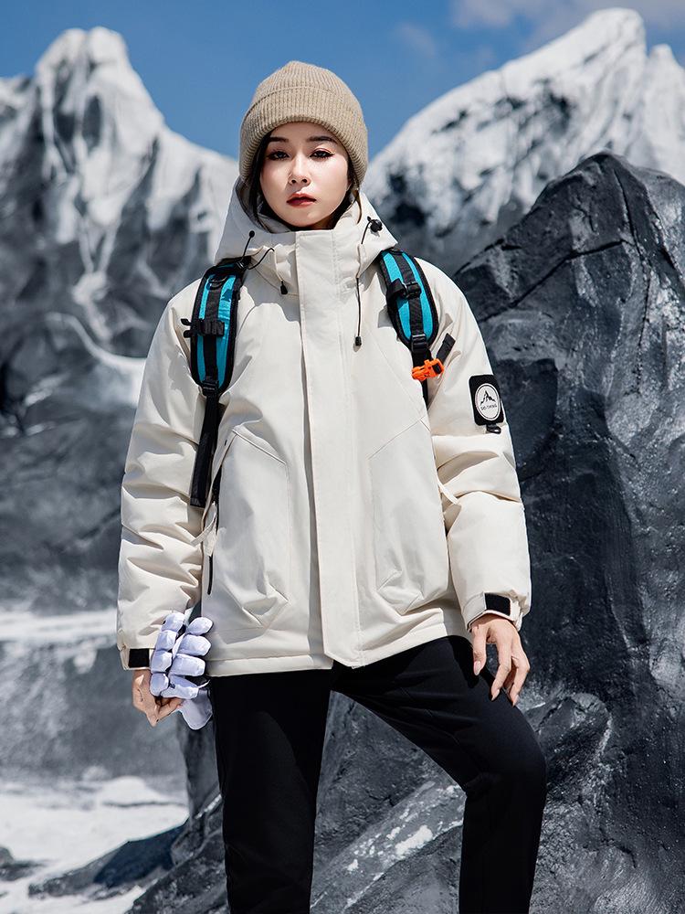 Men's Trendy Thickened Windproof Puffer Jacket – Warm Graphene Cotton Winter Coat