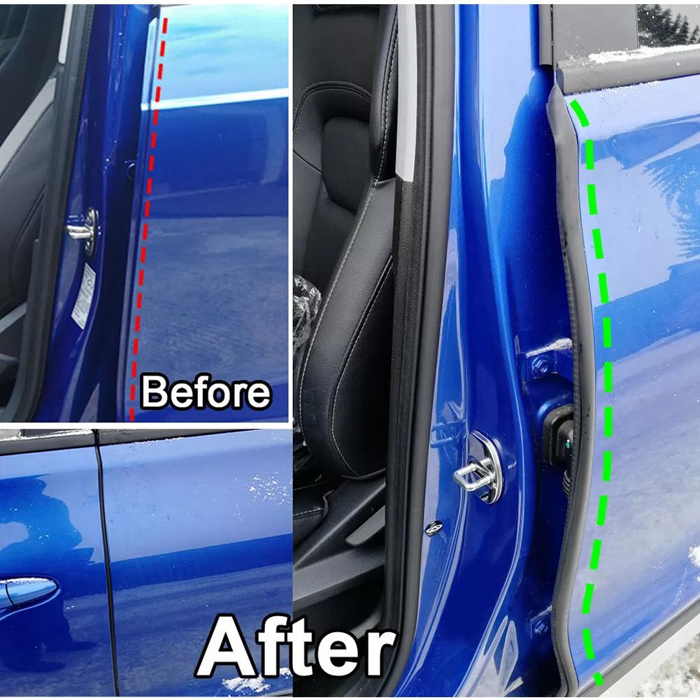 Dust and Water Resistant Car Door Seal Strip Set of 2 Easy Fit Design