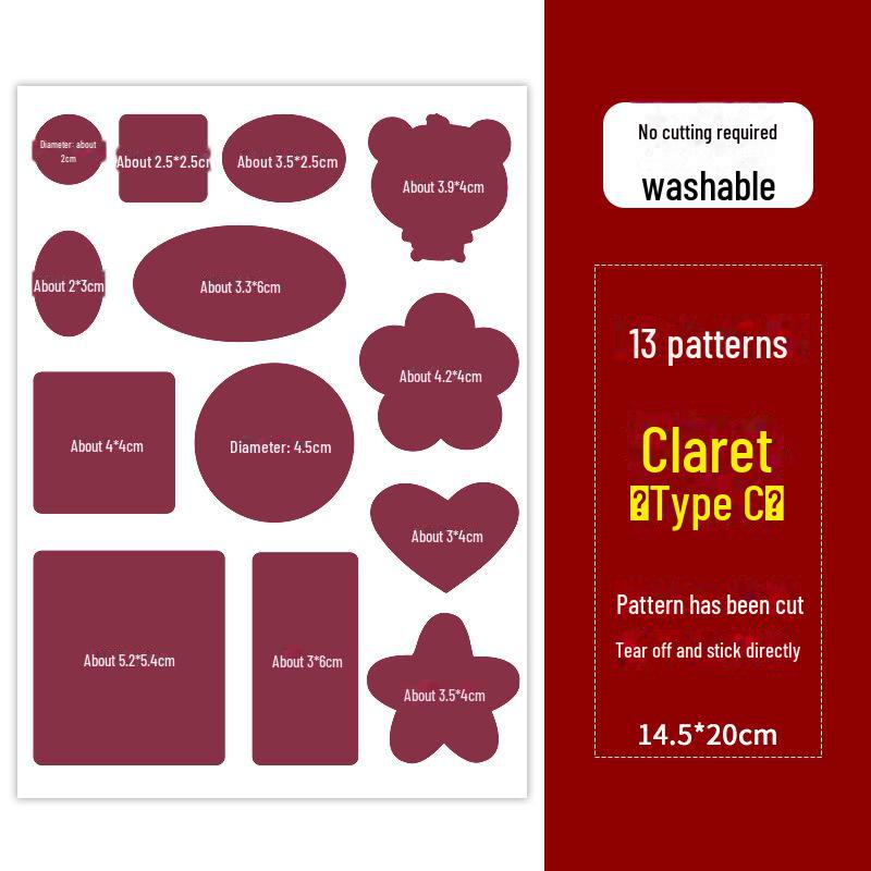 

16-кольоровий самоклеючий безшовний патч для ремонту одягу та курток