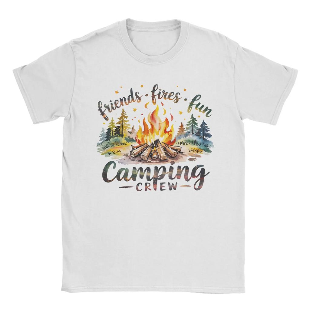 Camping Graphic Tshirt For Unisex Unisex Life Is Better By The Campfire Tops Love Camping Shirt Camper Gift Short Sleeve T Shirt