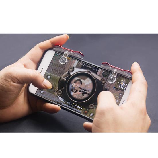 E9 1 Pair Mobile Phone L1 R1 Fire Button Aim Gaming Trigger Shooter for PUBG