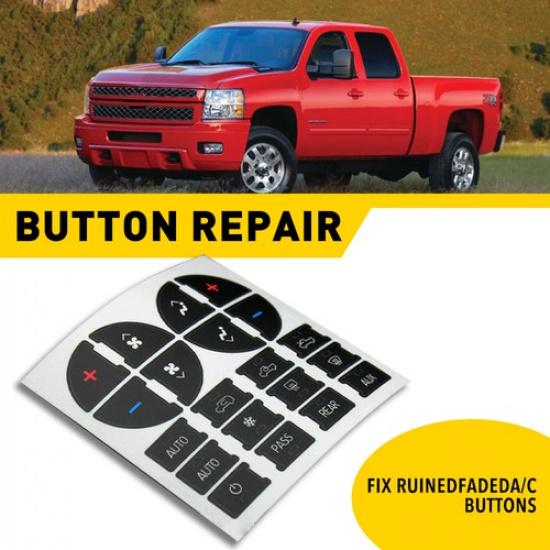 Replacement A/C Sticker Button Car For Accessories Chevrolet 2007-2014 Avalanche