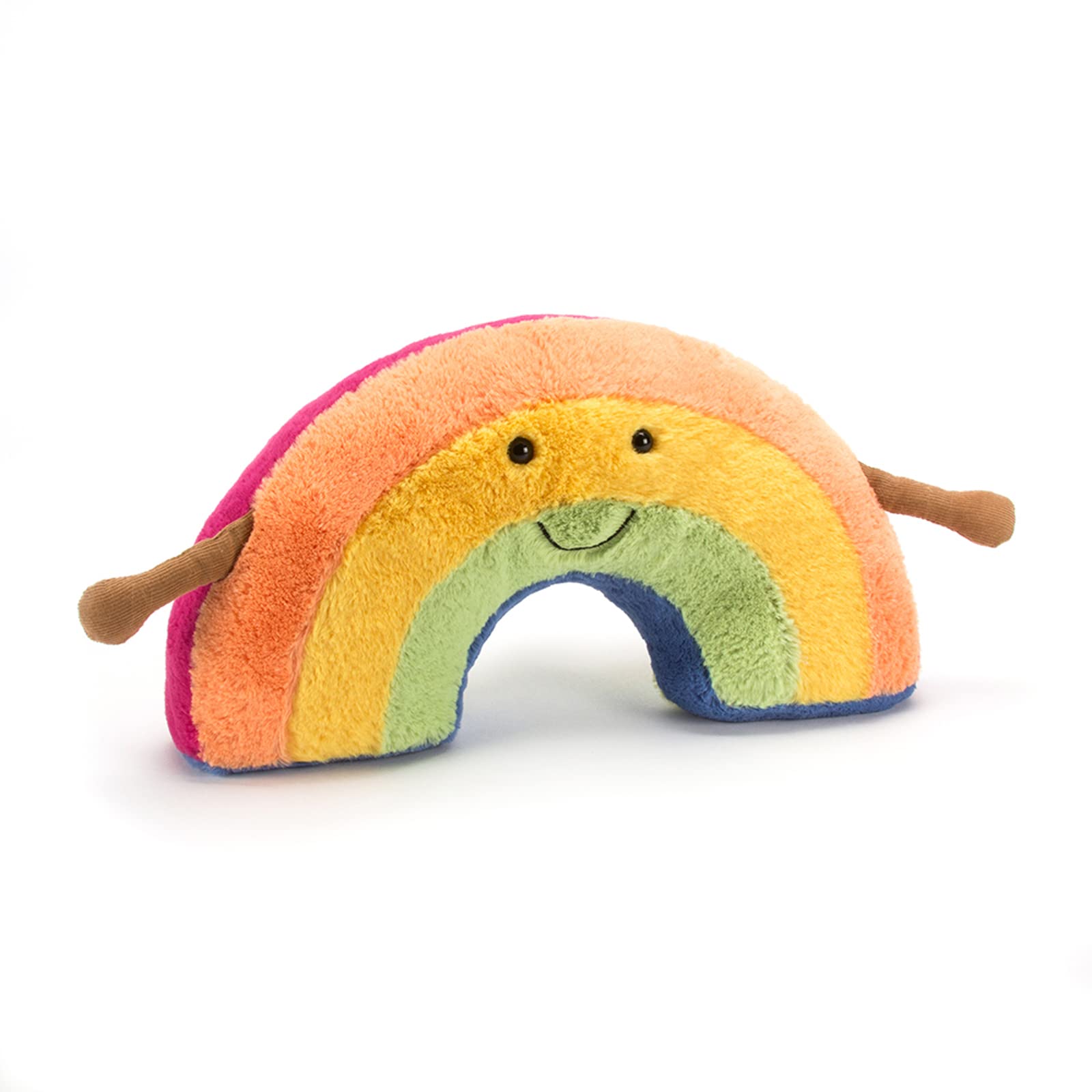 

Мягкая игрушка Jellycat Amuseable Rainbow, 32 см, радужная мягкая игрушка, размер M