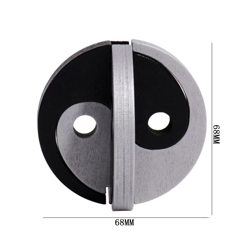 Luban Lock Puzzle Unlock Interlock Game IQ Test Wooden Brain Teasers For Adults Kids Logic Smart Mind Challenge Educational Toys