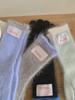 Women's Korean Style Colorblock Wool Long Gloves - Warm, Windproof, Five-Finger Design for Winter Cycling