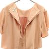 Nano Universe French Sleeve Flared Sleeve One Piece F Pink Women Used