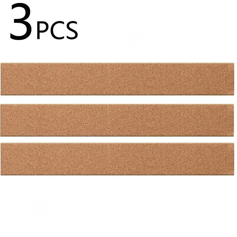 1pc 30cm Cork Board Strips Self Adhesive Bulletin Cork Board for Wall Desk Home Bedroom Office for Paste Notes Photos Schedules
