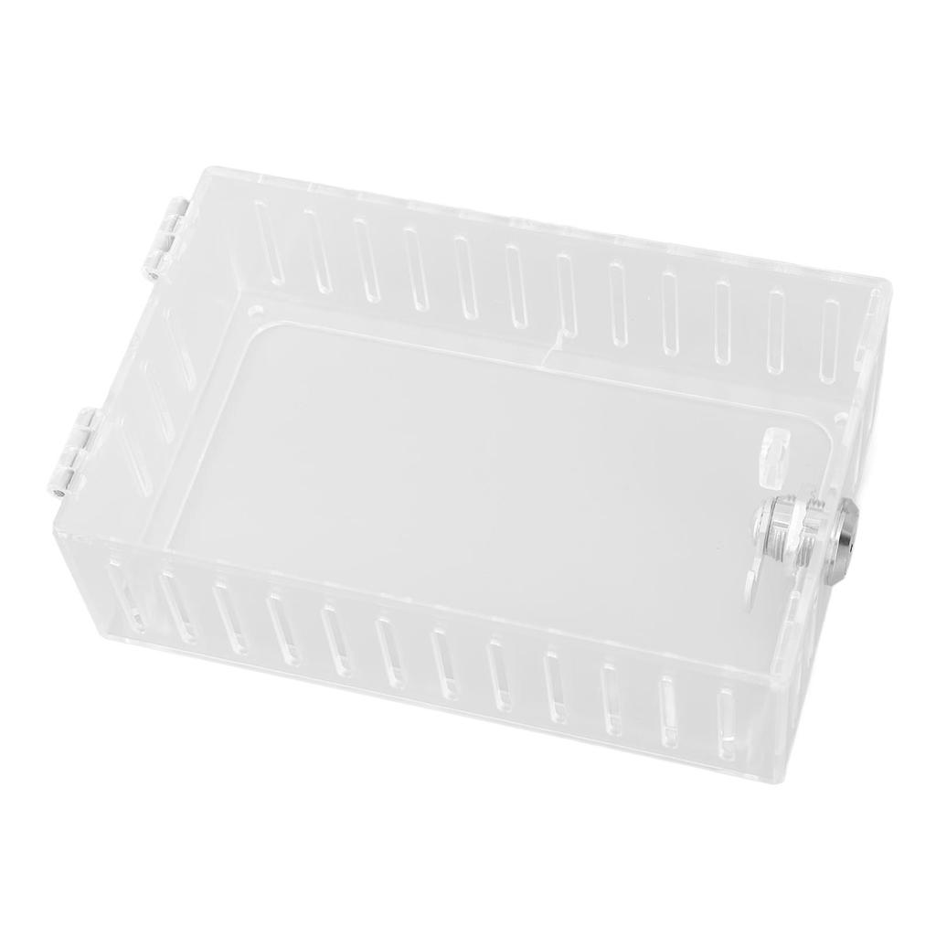 Universal Thermostat Guard Clear Thermostat Lock Box Plastic Thermostat Lock Box with Key