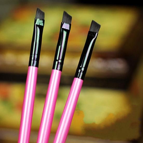 

3шт угловой кончик подводка для глаз тени для век кисти для бровей косметический инструмент для макияжа красоты
