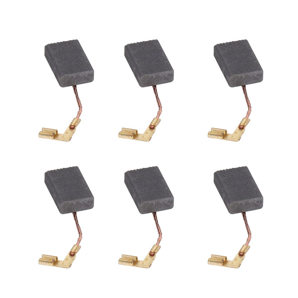 20 Pcs Motor Carbon Brushes Professional Electric Motor Carbon Brush Replacement for Drill Machine