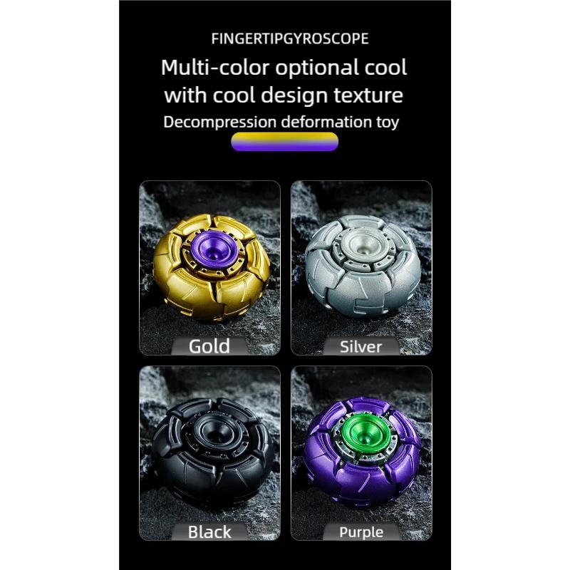 Opening and Closing Fingertip Gyro Fidget Spinner Hand Spinner Decompression Stress Relief AutismFidget Toys Adult Child Gifts
