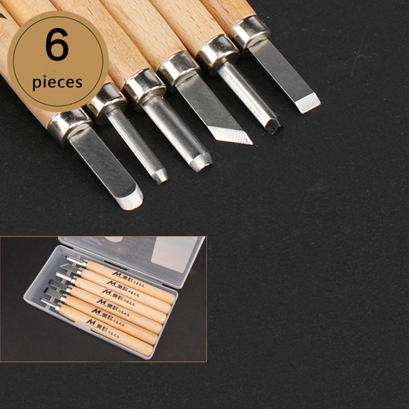 Buy 1 Set Wood Carving Chisels Knife Basic Cut Detailed Woodworking