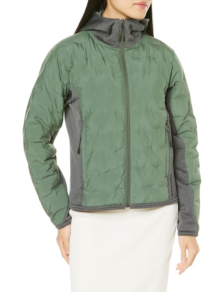 Mizuno Clover Down Size Outdoor Stretch Cold Weather Protection Women's Jacket, S, B2ME1711, Hybrid,
