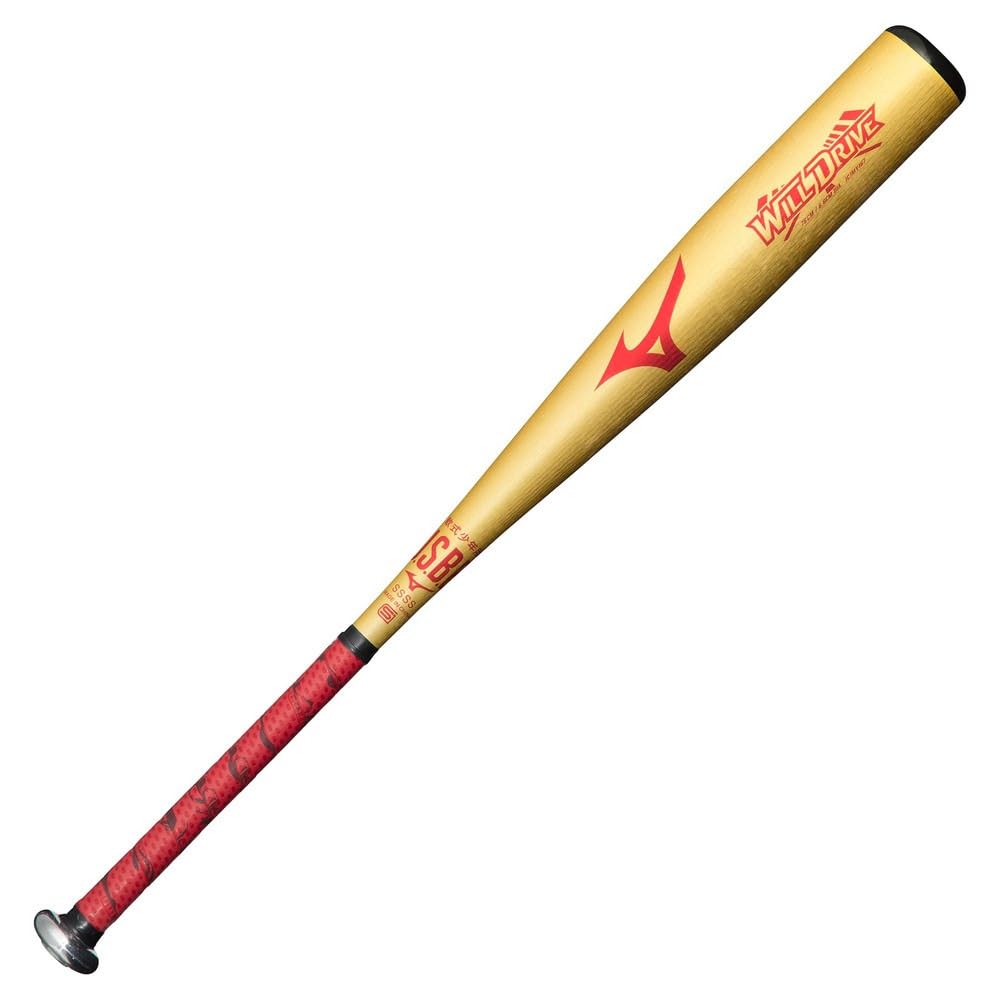 

MIZUNO Baseball Youth Will Live Junior Bat, Softball, Metal, Bread, 76cm, (Kids)