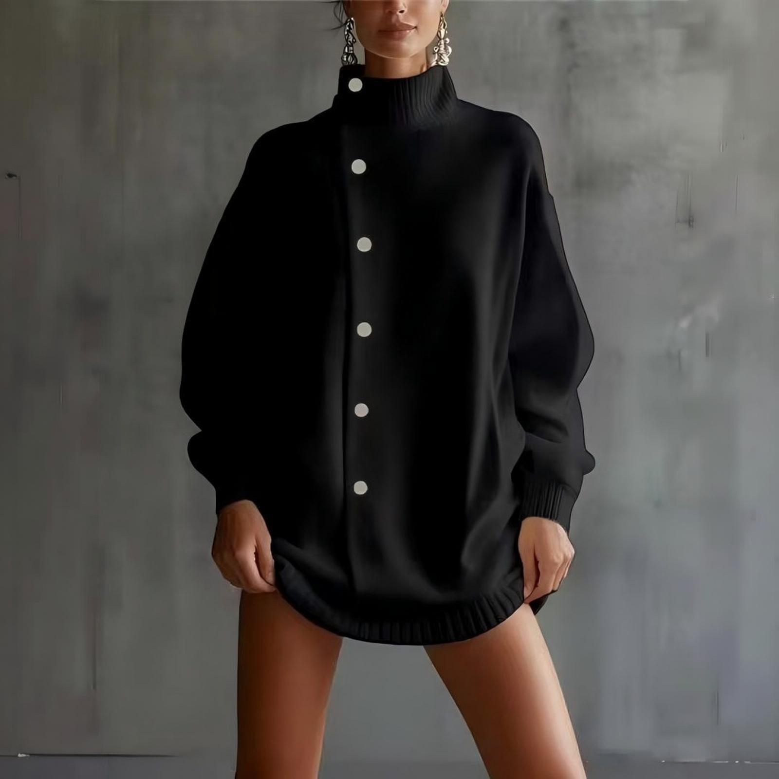 Women s Sleeve Knit Cardigan Short Casual Sweater L