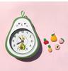 Creative 3D Fruit Magnetic Alarm Clock - Cute Personality Kitchen Refrigerator Magnet Clock