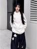 Trendy Plus Velvet Heavyweight Unisex Hooded Button-Up Retro Pullover Hoodie Jacket