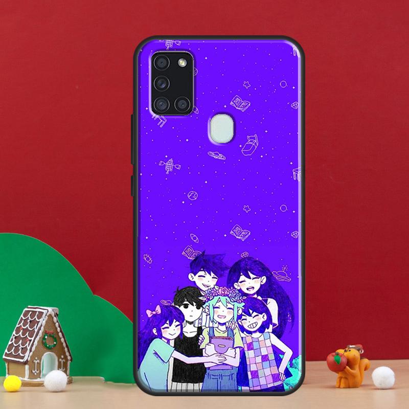 Omori Game Cover For Samsung Galaxy A54 A34 A14 A32 A12 A22 A52 A72 A13 A33 A53 A50 A52S A51 A71 Back Case