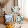 Cartoon M-Mofusand C-cat Cute Pillow Case Applicable Space For Guest Rooms Interiors Cars Office House Decoration
