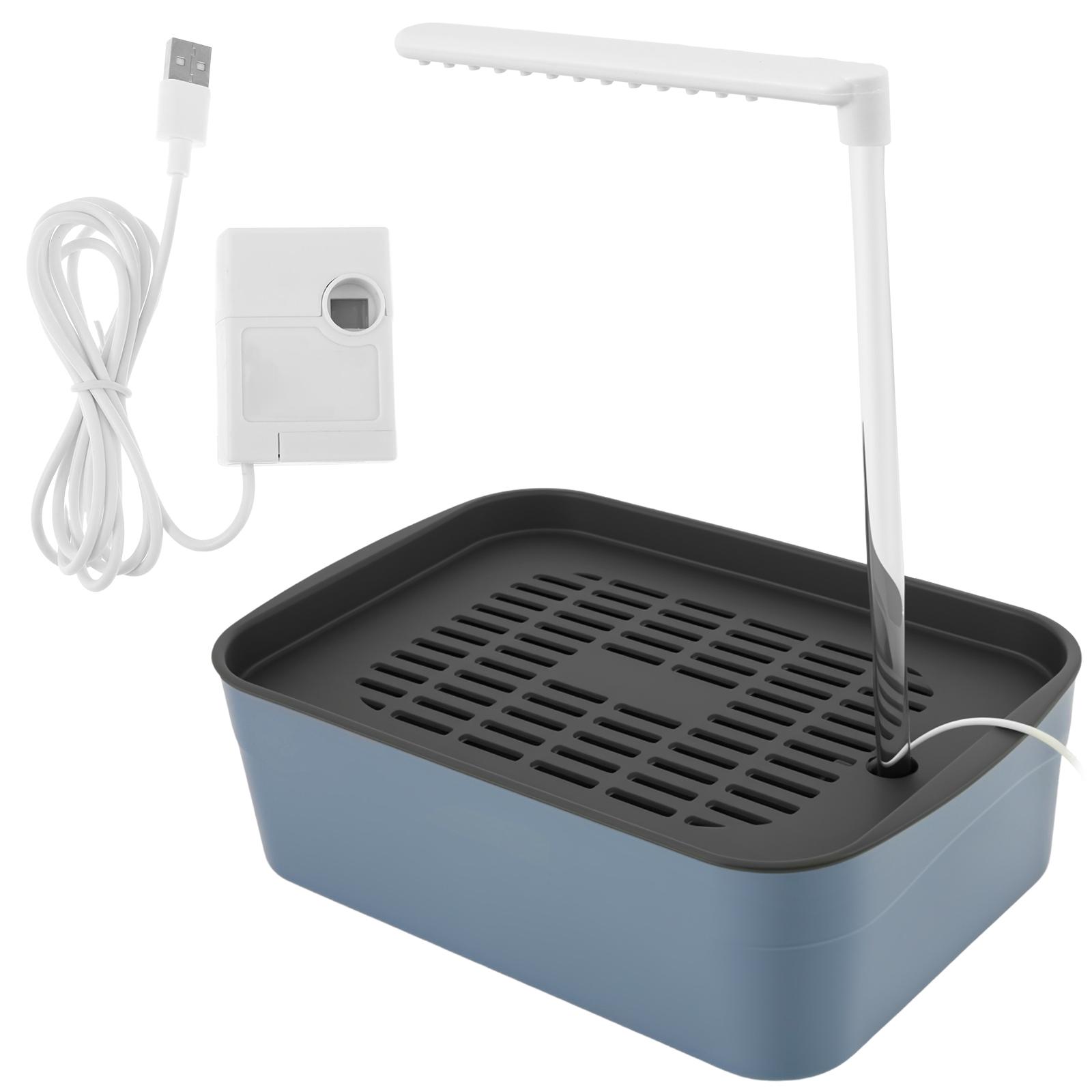 

Automatic Bird Bathtub Parrot Shower Fountain Electric Circulating Faucet Pet Bird Shower Parakeet Cleaning Bath Tub