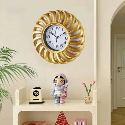 Bedroom Silent Wall Clock European Living Room Personality Creative Fashion Clock Silent Art Living Room Kitchen Wall Decoration