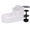 Desk Cup Holder Desk Organizer Adjustable Multi Functional Clamp On Desk Pen Phone Storage Holder for Home Office Table
