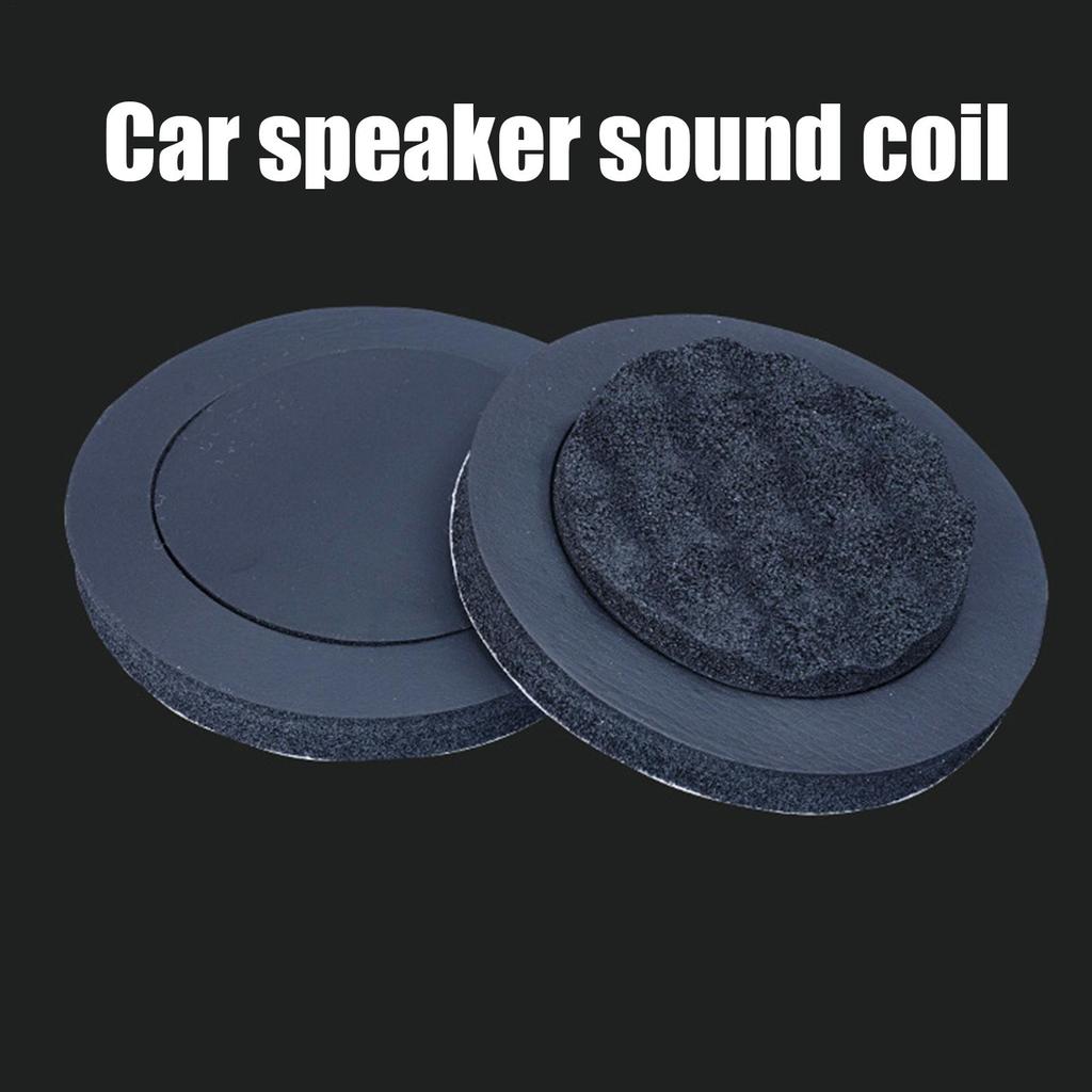 Car Audio Sound Insulation Ring Bass Pad Auto Speaker Soundproof Rings Sound Enhancing Accessories Precision Audio Blocking Pad