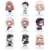 Anime My Dress-Up Darling Mini Acrylic Figures Cute Cartoon Flat Models Desk Standing Decoration Plates Collectibles