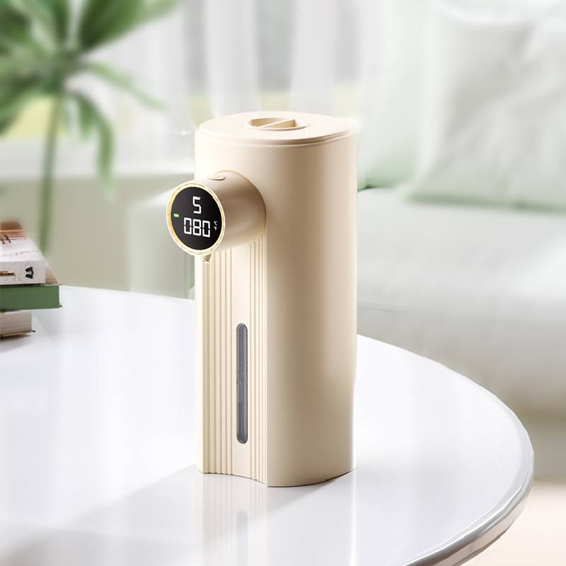 Touchless Desk Soap Dispenser With Foam And Gel Options For Home Office Hygiene