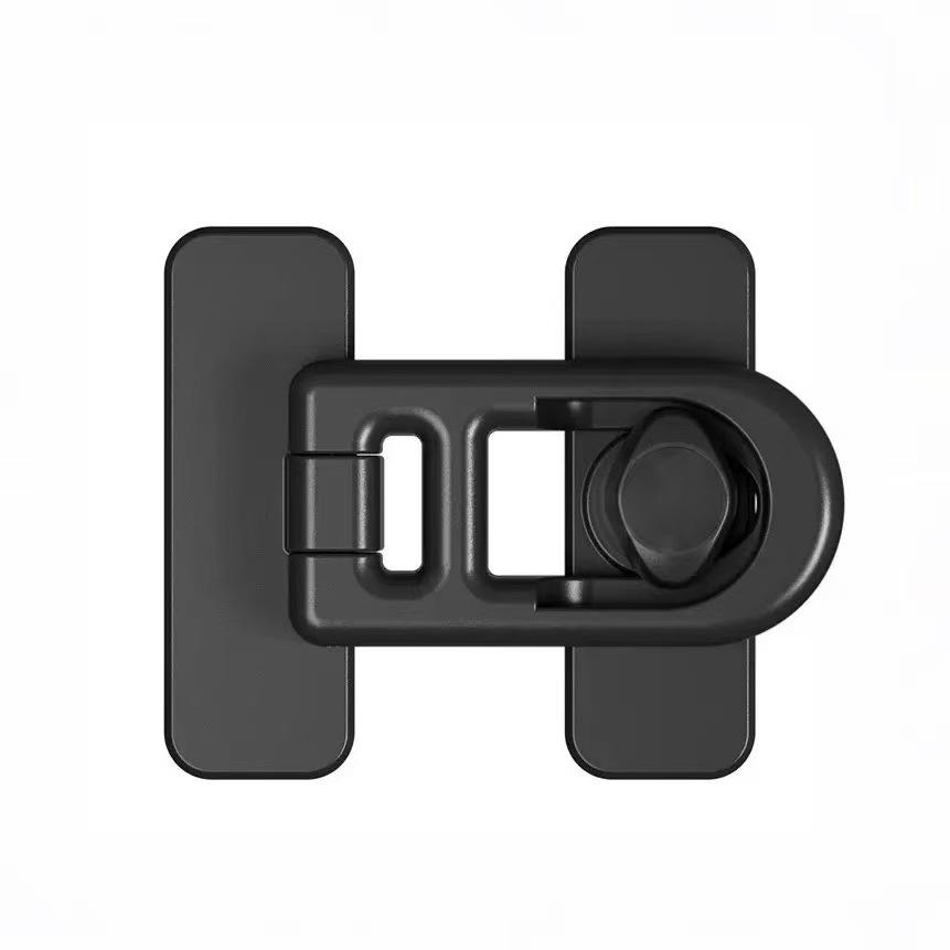 

Child Safety Lock: No-Punch Fridge & Cabinet Closure Clip чорний