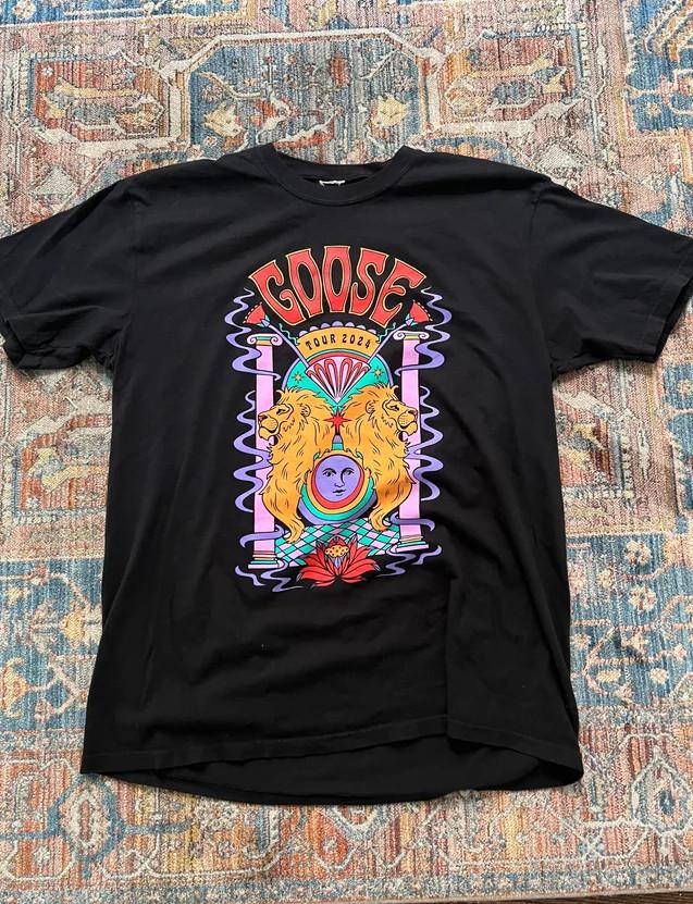 Goose band Summer Tour  Short Sleeve Unisex T-Shirt All Size SU222 Unisex T-Shirt XL