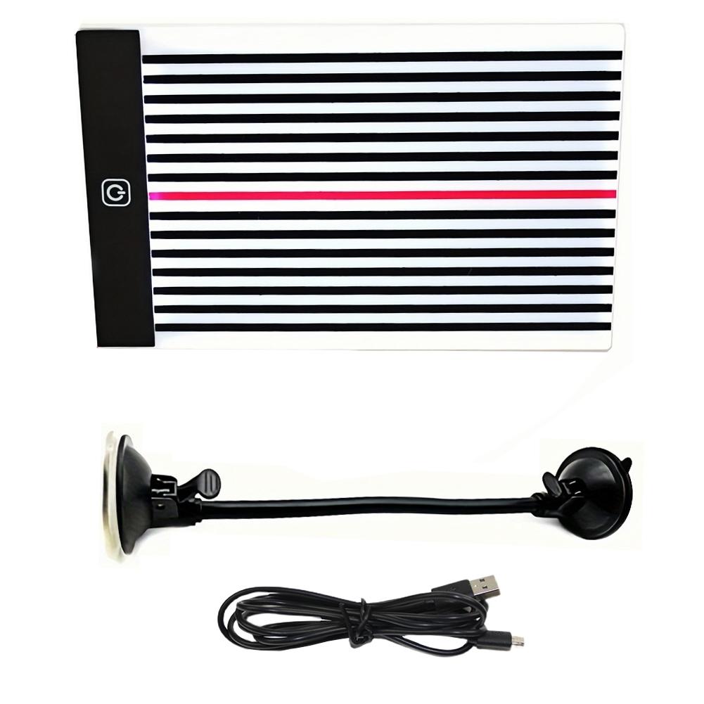 Car LED Inspection Light Dent Reflector Lamp Line Dent Detector Paintless Dent Removal Checker Line Board Light Dent Repair Tool