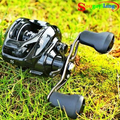 Baitcasting Fishing Reels 12+1 BB Reel Max Power Drag14 LB Front Drag Casting Fishing Reels