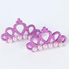 Pet Grooming Headdress Decoration Accessories Luxury Dog Cat Faux Pearl Crown Hair Clip