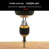Hex Shank Large Head Quick Release Self-Locking Drill Extension Rod