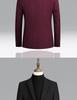 Men's Single-Breasted Wool Blazer - 2025 Autumn/Winter Business Casual Jacket