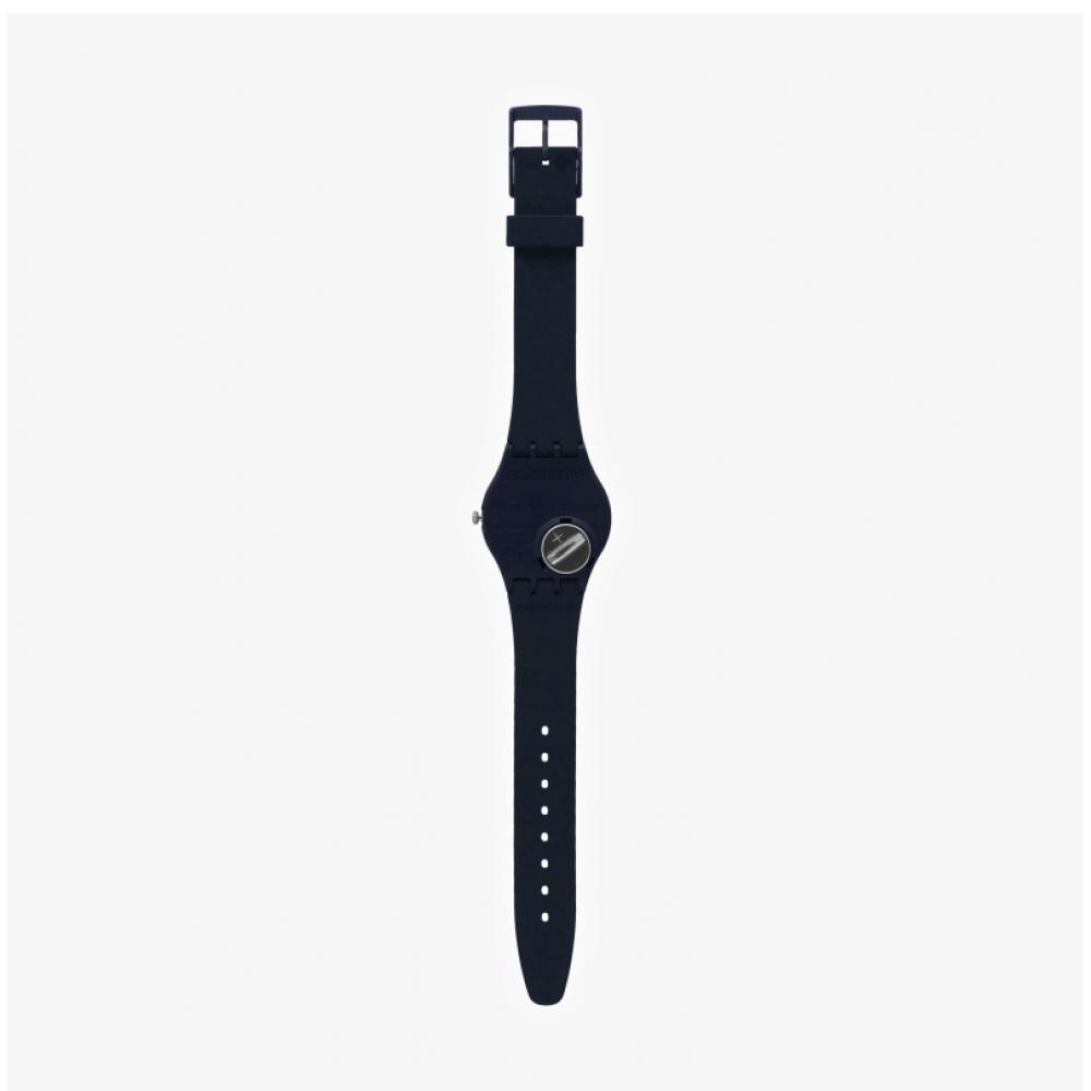 Swatch So28n702 Classic Sir Blue Common Urethane Watch