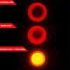 Motorcycle Bullet LED Turn Signal Blinker Brake Running Tail Lights Universal