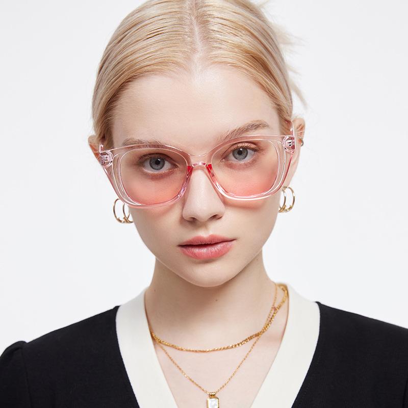 1PC Fashion Candy Color Sunglasses European American Style Trendy Street Photography Accessories
