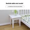 1 Stück Mini-Schrank-Ornament Neu 1:12 Puppenhaus Miniatur Nachttisch Möbel Modell Dekor Puppenhaus Zubehör