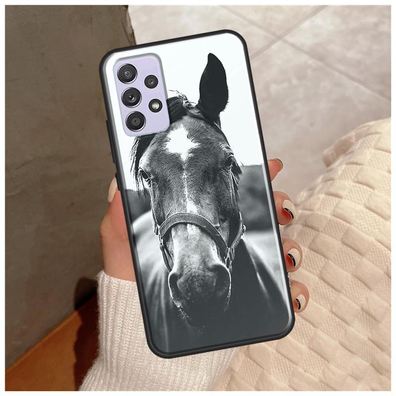 

Horse Animal Case For Samsung Galaxy A14 A34 A54 A12 A22 A32 A42 A52 A13 A23 A33 A53 A50 A51 A71 Cover Samsung A52