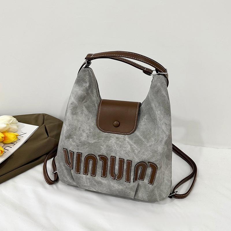 Backpack women's new autumn popular commuter tote bag niche design versatile high-end backpack
