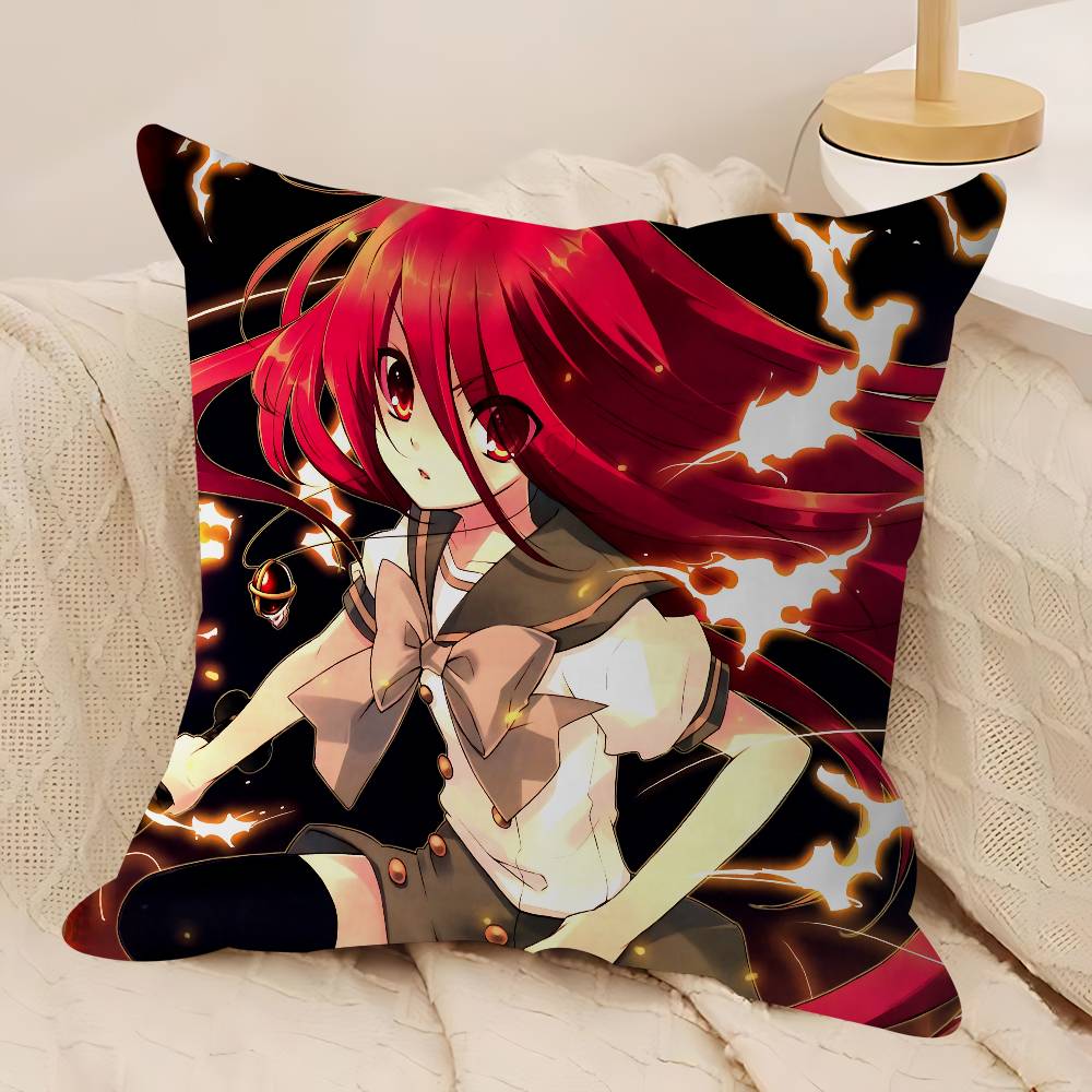 S-Shakugan No S-Shana Pillow Gift Home Office Decoration Pillow Bedroom Sofa Car Cushion CoverPillow Case