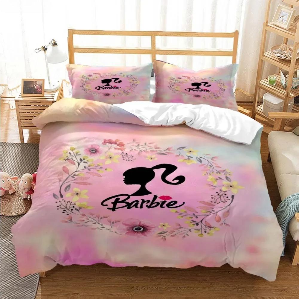 

Мультяшна Аніме Мила Постільна Білизна на Всі Сезони Набір Постільної Білизни М яка Ковдра та Наволочка Односпальний/Двоспальний/Королівський/Кінг 70x130cm 2pcs