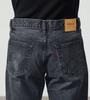 Edwin Jeans 503 Regular Straight Denim Made in Dark Gray Pants, Japan, 100% Cotton, Men's,